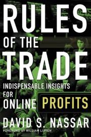 Cover of: Rules of The Trade: Indispensable Insights for Online Profits