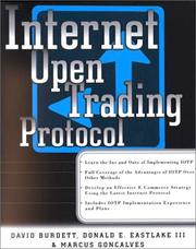 Cover of: Internet Open Trading Protocol by David Burdett