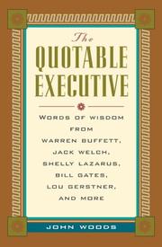 Cover of: The Quotable Executive