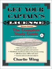 Cover of: Get Your Captain's License: The Complete Study Guide, Second Edition