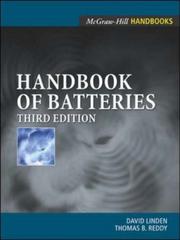 Cover of: Handbook Of Batteries by 