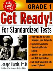 Cover of: Get Ready! For Standardized Tests: Grade 1