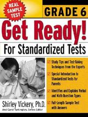 Cover of: Get ready! for standardized tests. | 
