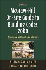 Cover of: McGraw-Hill On-Site Guide to Building Codes 2000: Commercial and Residential Interiors