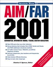 Cover of: AIM/FAR 2001 Aeronautical Information Manual/ Federal Aviation Regulations