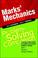 Cover of: Marks' Mechanics Problem-Solving Companion