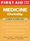 Cover of: First Aid for the Medicine Clerkship