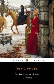 Cover of: The wife by Sigrid Undset