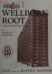 Cover of: John Wellborn Root: a study of his life and work.