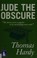 Cover of: Jude the obscure