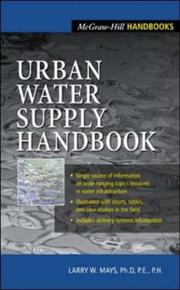 Cover of: Urban Water Supply Handbook (Handbook)