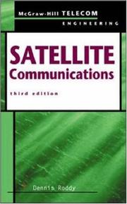 Cover of: Satellite Communications by Dennis Roddy