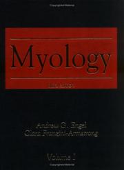 Cover of: Myology by Andrew Engel