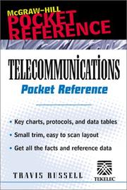 Cover of: Telecommunications Pocket Reference