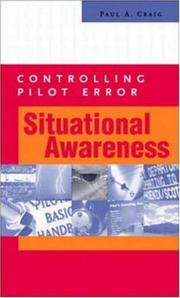 Cover of: Controlling Pilot Error by Paul A. Craig, Paul A. Craig