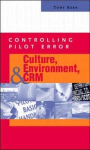 Cover of: Controlling Pilot Error by Anthony T. Kern