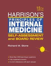 Cover of: Harrison's Principles of Internal Medicine: Self-Assessment and Board Review