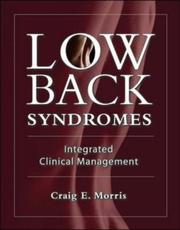 Cover of: Conservative management of low back syndromes