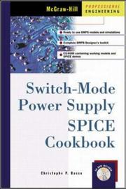 Cover of: Switch-Mode Power Supply SPICE Cookbook by Christophe P. Basso, Christopher Basso