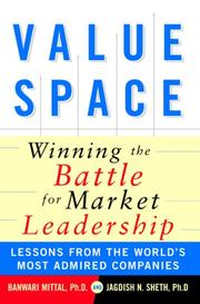 Cover of: ValueSpace by Banwari Mittal