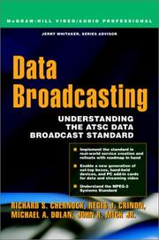 Cover of: Data Broadcasting: Understanding the ATSC Data Broadcast Standard