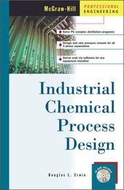 Cover of: Industrial Chemical Process Design by Douglas L. Erwin