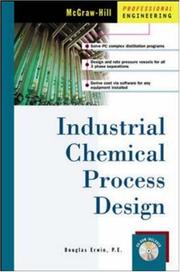 Cover of: Industrial/Chemical Process Design by Douglas Erwin