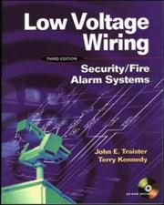 Cover of: Low Voltage Wiring: Security/Fire Alarm Systems