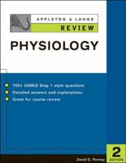 Cover of: Appleton & Lange Review of Physiology