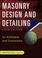 Cover of: Masonry Design and Detailing