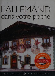 Cover of: L'allemand dans votre poche