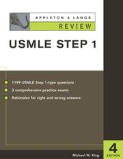 Cover of: Appleton & Lange Review for the USMLE Step 1