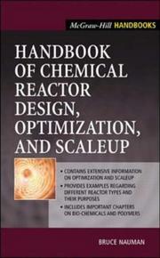 Cover of: Handbook of Chemical Reactor Design, Optimization, and Scaleup
