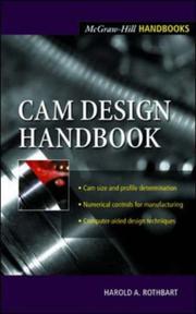 Cover of: Cam Design Handbook | Harold A. Rothbart
