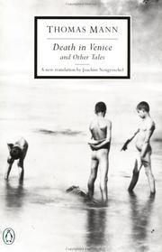 Cover of: Death in Venice by Thomas Mann, Thomas Mann