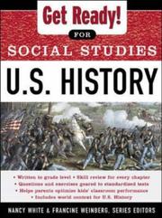 Cover of: Get Ready! for Social Studies  by Nancy White, Francine Weinberg