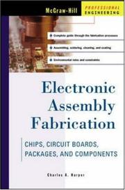 Cover of: Electronic Assembly Fabrication