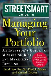 Cover of: Streetsmart Guide to Managing Your Portfolio