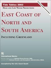 Cover of: Tide Tables 2002 by United States. National Oceanic and Atmospheric Administration.
