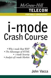 Cover of: i-mode Crash Course