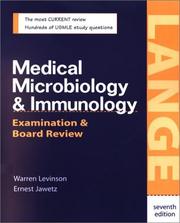Cover of: Medical Microbiology & Immunology by Warren E. Levinson, Ernest Jawetz