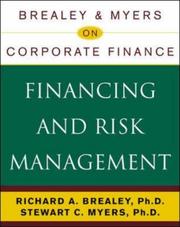Cover of: Financing and risk management