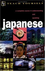 Cover of: Teach Yourself Japanese Complete Course (Audio Cassette) (Teach Yourself¹complete Courses)