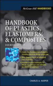 Cover of: Handbook of plastics, elastomers, and composites by Charles A. Harper, editor-in-chief.