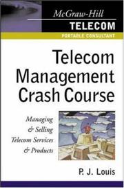 Cover of: Telecom Management Crash Course : A Telecom Company Survival Guide (Crash Course)