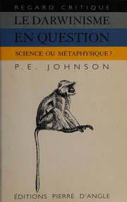 Cover of: Le Darwinisme en question: science ou métaphysique?