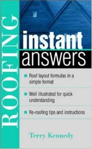 Cover of: Roofing instant answers
