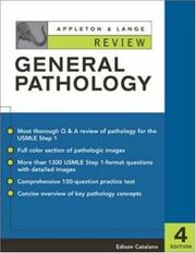 Cover of: Appleton & Lange Review: General Pathology