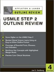Cover of: Appleton & Lange Outline Review for the USMLE Step 2 (Appleton & Lange Outline Review)