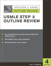 Cover of: Appleton & Lange Outline Review for the USMLE Step 3 (Appleton & Lange Outline Review)